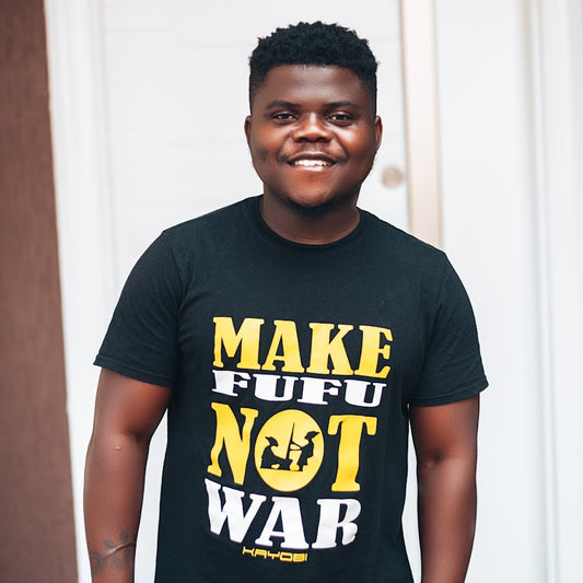 Make Fufu Not War Mens - Tshirt